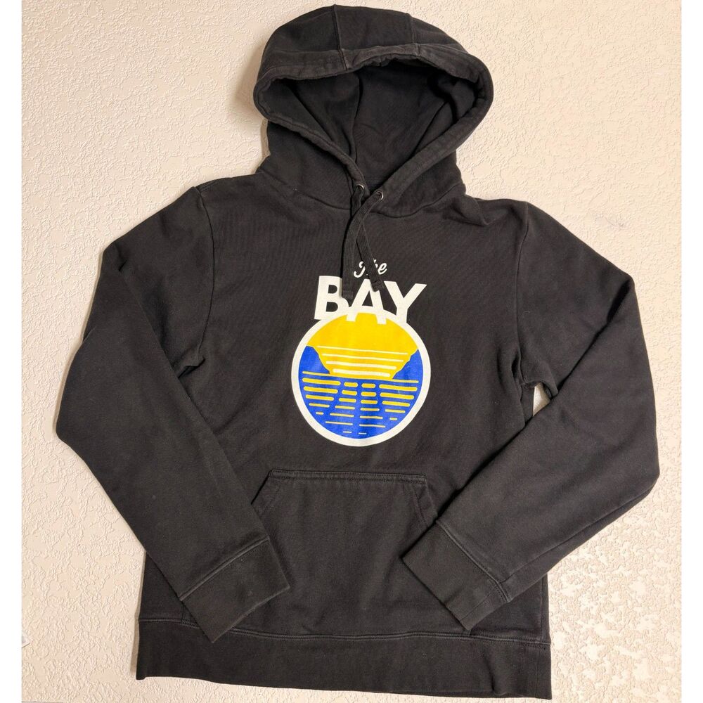 Golden State Warriors “The Bay” Fanatics Pullover Hoodie Black S